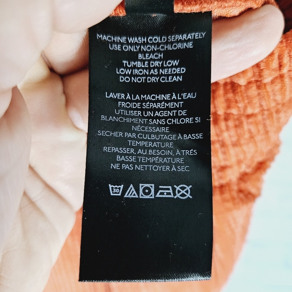 UO URBAN OUTFITTERS | drapey soft corduroy wide leg high waist pants - Picture 7 of 10